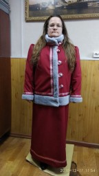Народный женский зимний костюм